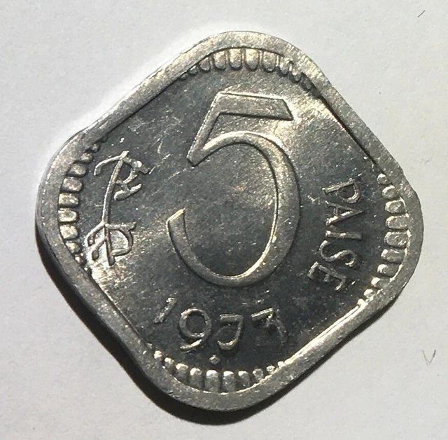5 paise, Inde, 1973