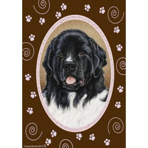 Paws Garden Flag - Landseer Newfoundland 172411