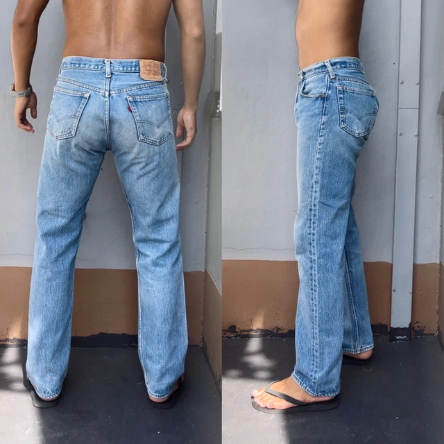 LEVI'S 501 XX RED TAB (VINTAGE 80'S),35X28,BLUE,MADE IN USA