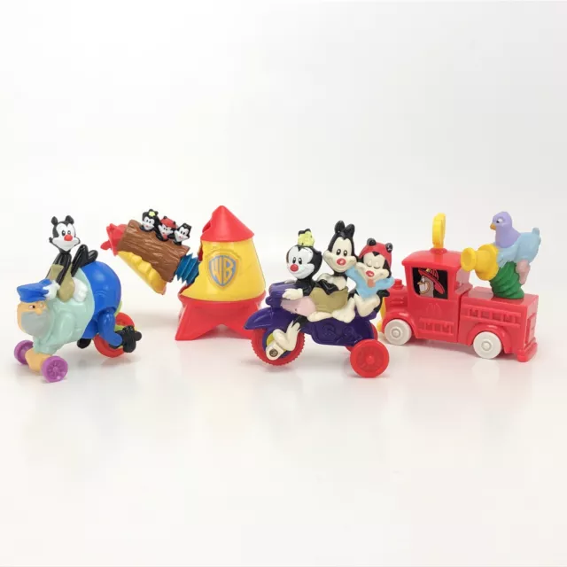 Animaniacs Yakko Wakko Dot Goodskate Warner Bros Mix 4 Lot Vintage 1993 Toy Cars
