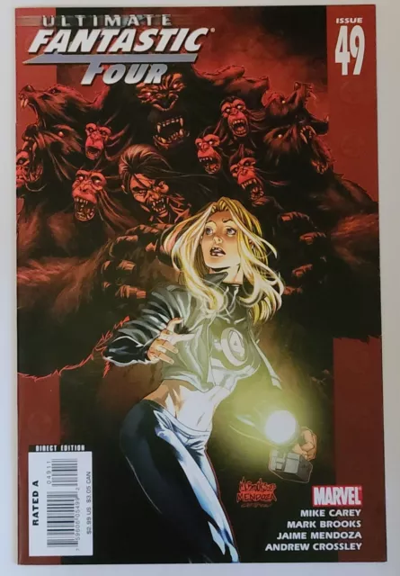 Ultimate Fantastic Four  #49 (Marvel 2008 Series)Nos Est~9.4+Nm Grade Mike Carey