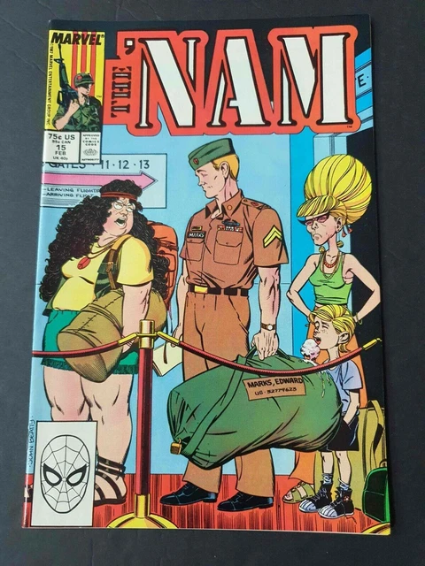 Nam #15  Marvel Comics 1988 Vf/Nm