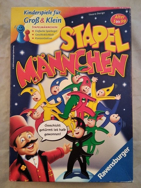 STAPEL MÄNNCHEN [KINDERSPIEL]. Achtung: Nicht geeignet für Kinder unter ...