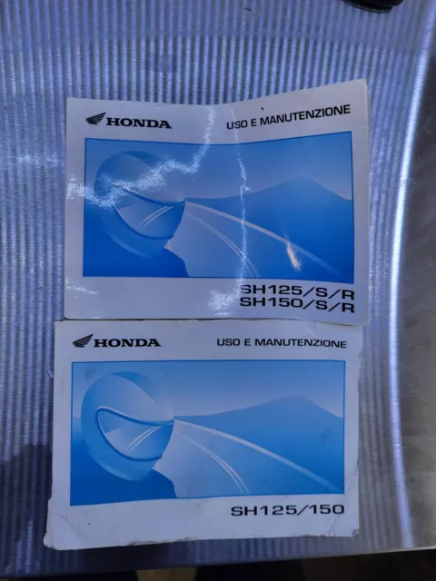Libretto uso e manutenzione Honda SH 125/150 05-08