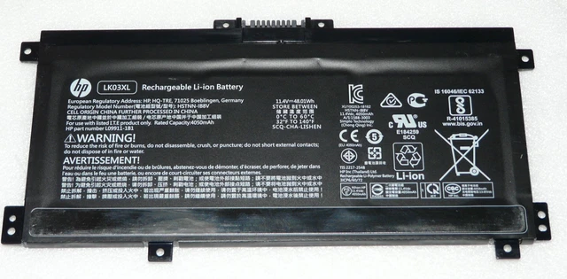 NEW Genuine LK03XL Battery for HP ENVY X360 17-AE 17-CE 15-BP 15-BQ