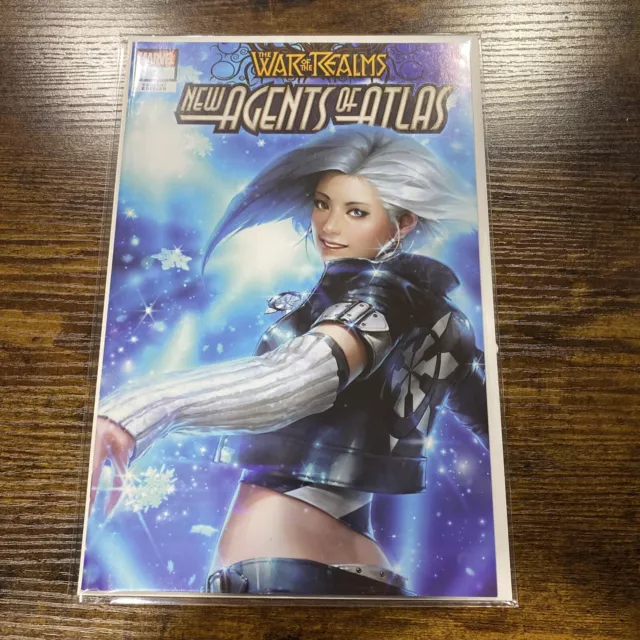 War Of Realms New Agents Of Atlas #1 * Nm+ * Luna Snow 2Nd Print Variant Lee