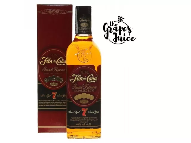 Flor de Cana Grand Reserve 7 Year Old Rum Rhum Ron Du Nicaragua