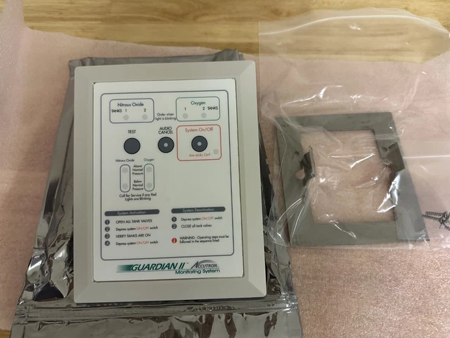 Accutron Guardian GII Office Controller wall mount Nitrous Oxygen