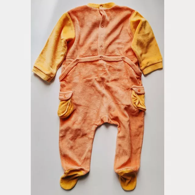 pyjama velours manches longues bébé 12 mois 3