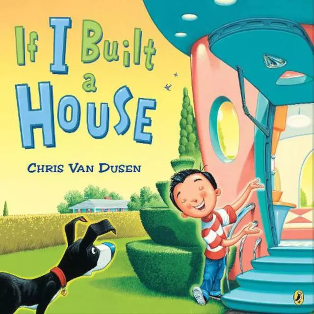 If I Built a House by Chris Van Dusen (English) Paperback Book