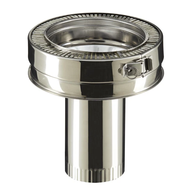 Bride Murale (collier De Fixation) En Inox Pour Conduit Poujoulat Therminox - Diamètre 150 Int / 210 Ext - Réf CMI 150TZ