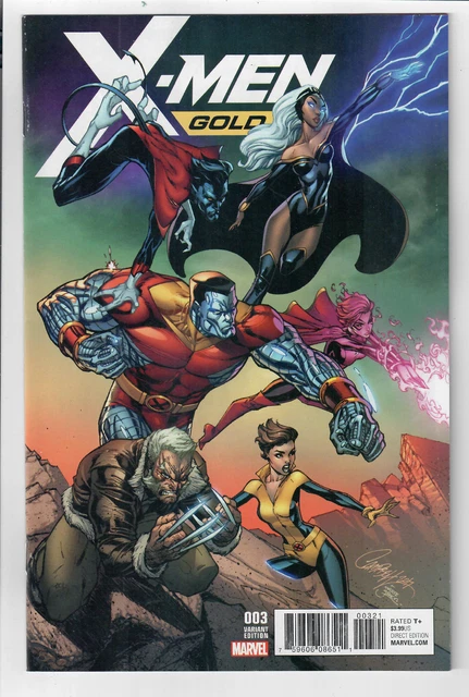 X-MEN GOLD #3 - Grade NM - J. Scott Campbell Cover Variant!