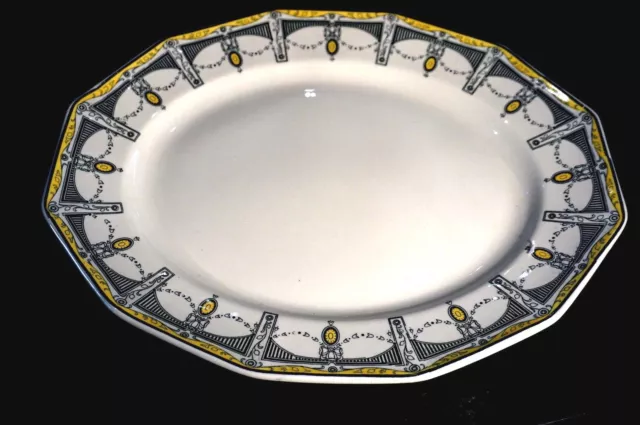 Beautiful Royal Doulton Claremont Extra Large Platter Circa 1912