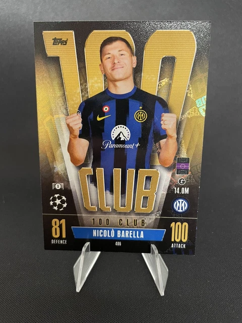 Figurine MINIX Inter Milan Nicolo Barella #124 - Collection Football 12cm PVC