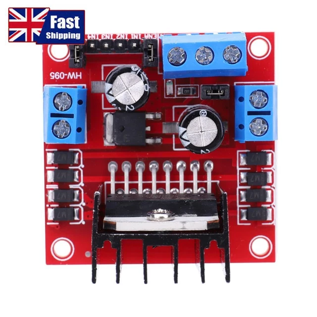 UK L298N DC Motor Driver Module 5V Stepper Motor Drive Module ...