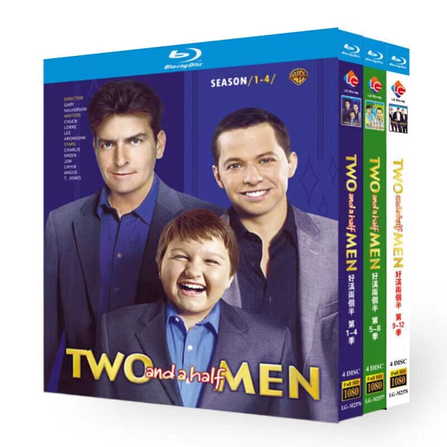 THE COMPLETE TV Series : Two and a Half Men Season 1-12 12 Disc  