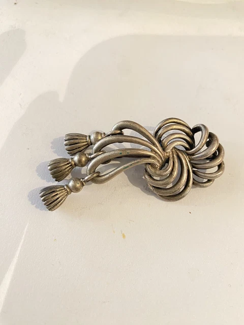 Broche Florale Ancienne – Élégance Rétro, Sans Marque, Pour Collection Ou Tenue
