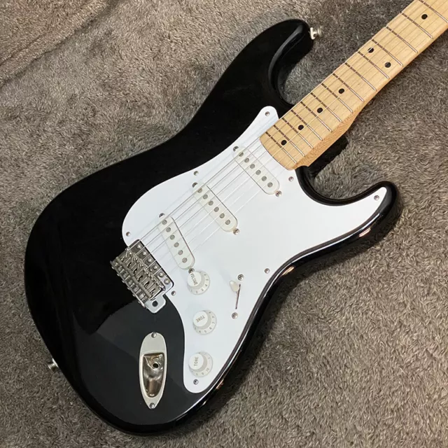 Electric Guitar Fender Japan Fender Stratocaster Squier Series Black USED
