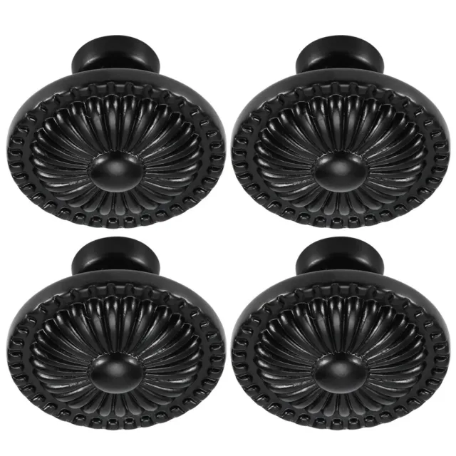 4Pcs Set EuropeanStyle Zinc Alloy Pull Handle Knobs For Drawer Cabinet Furnit OB