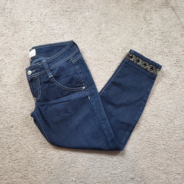 Met In Jeans Women's Blue Denim Jeans W29 L23 Vintage All Seasons Designer Met In Jeans Women's Blue Denim Jeans W29 L23 Vintage All Seasons Designer