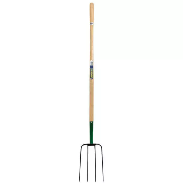 Draper 4 Prong Manure Fork with Wood Shaft DRA-63579