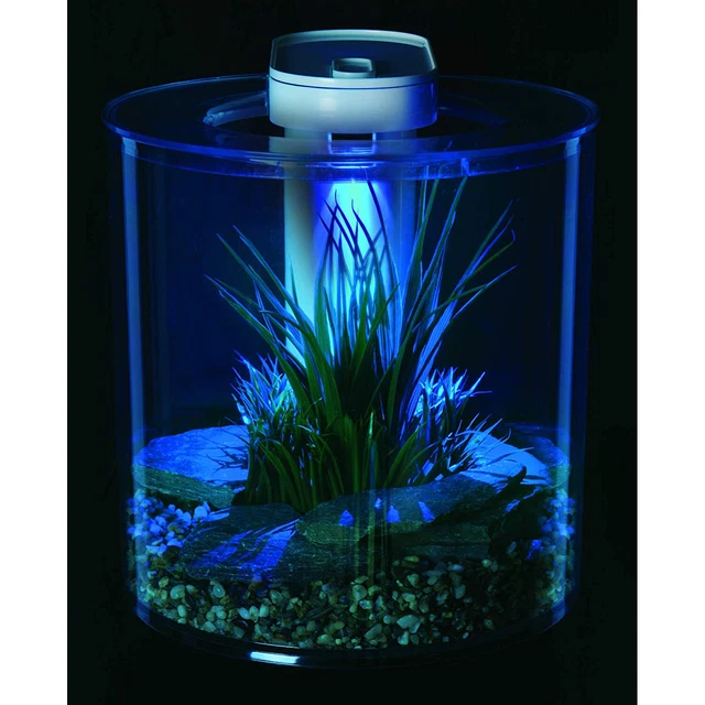 Marina 360 Aquarium LED Remote 4 Colours Fish Tank Filter Beginner Kids 10L Nano 5