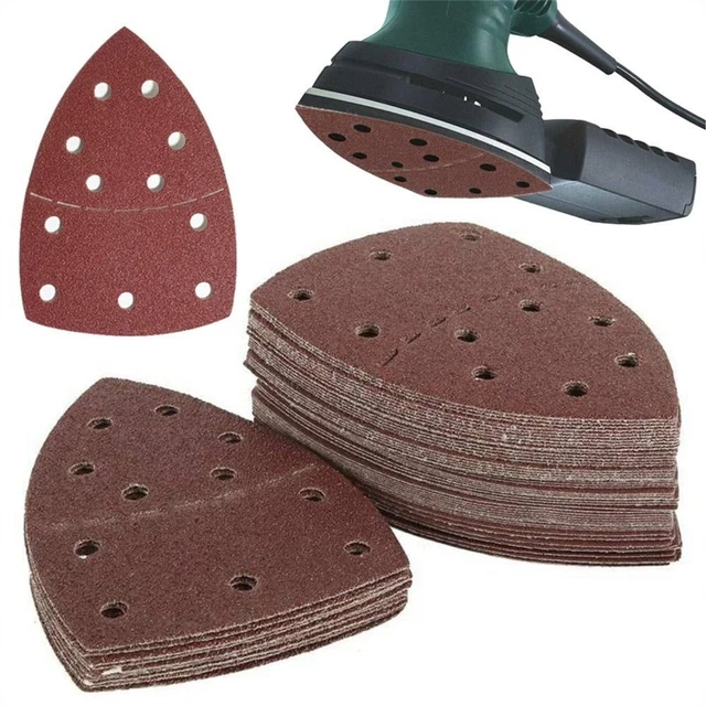 Papier abrasif Feuilles de ponçage de souris Tampons de papier de sable