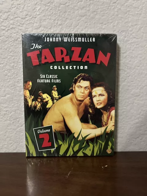 The Tarzan Collection Volume 2 - Starring Johnny Weissmuller (3-Disc DVD, 2006)