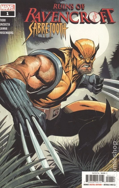 Ruins of Ravencroft Sabretooth 1A Sandoval VF 2020 Stock Image