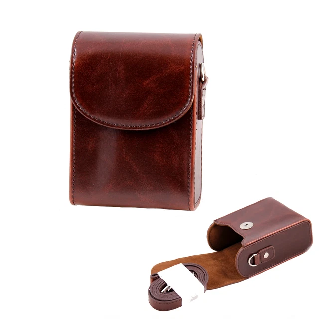 PU Leather Camera Case For PANASONIC Lumix DMC-TZ70EB-K,DMC-TZ80EB-S,DMC-LX15