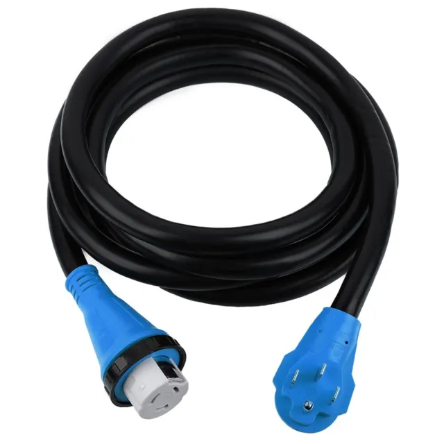 15ft Extension Generator Power Cord 50Amp Locking Connector 14-50P to SS2-50R