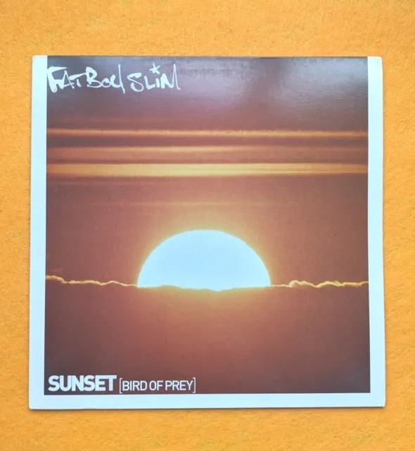 Fatboy Slim - Sonnenuntergang (Bird of Prey) 12" Vinyl (2000) UK Dance Sehr guter Zustand + SKINT58 Skint