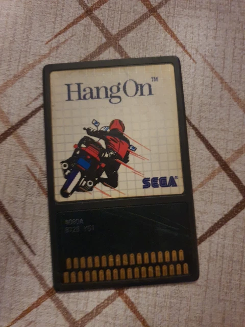 Rare : Hang On Sega Card pour Master System