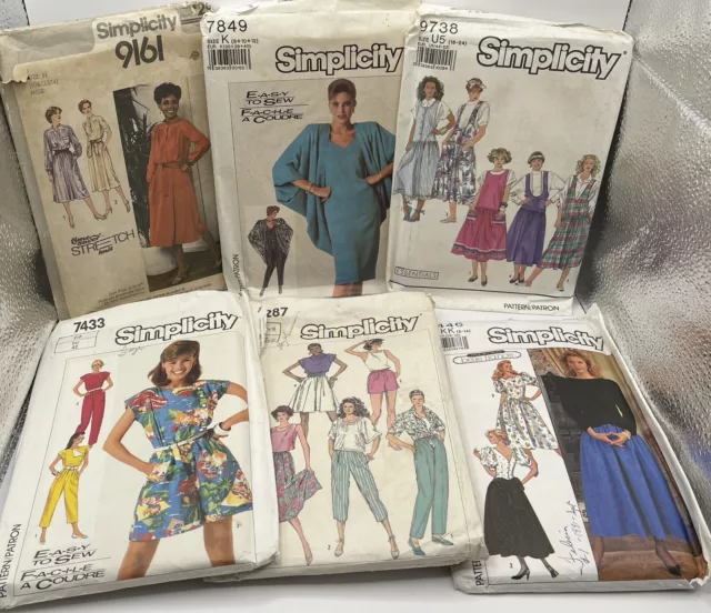 Vintage Sewing Patterns ~ Womens & Misses ~ Simplicity ~ Pick and Choose