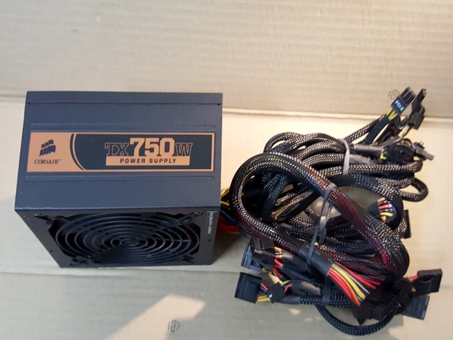 Alimentation Pc Atx 12V Corsair Power Supply Tx750W 750W Cmpsu-750Tx