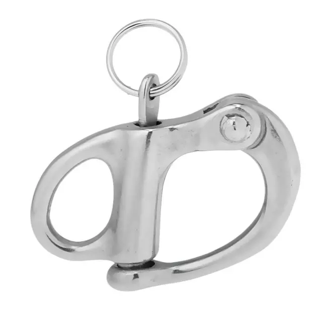 Robuste Manille Mousqueton Pivotant à Emerillon d'amure en 304 Acier Inox