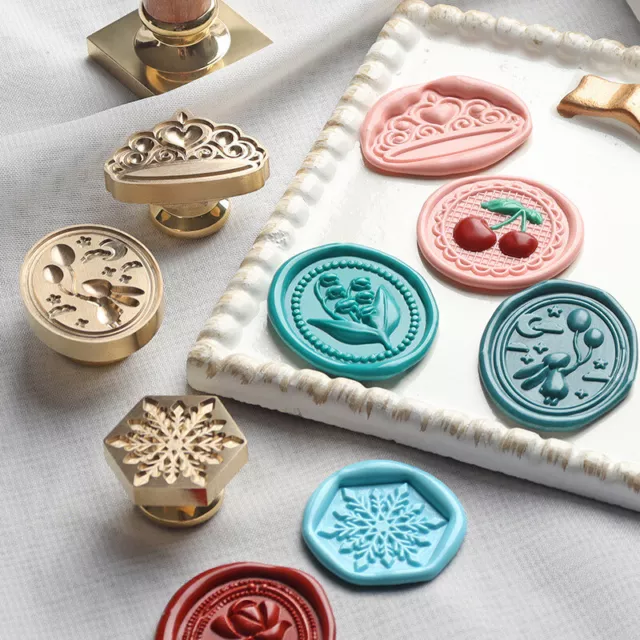 Charm Wax Seal Stamp Head Seal Stamper Envelope Invitation Card DIY Craft Tool