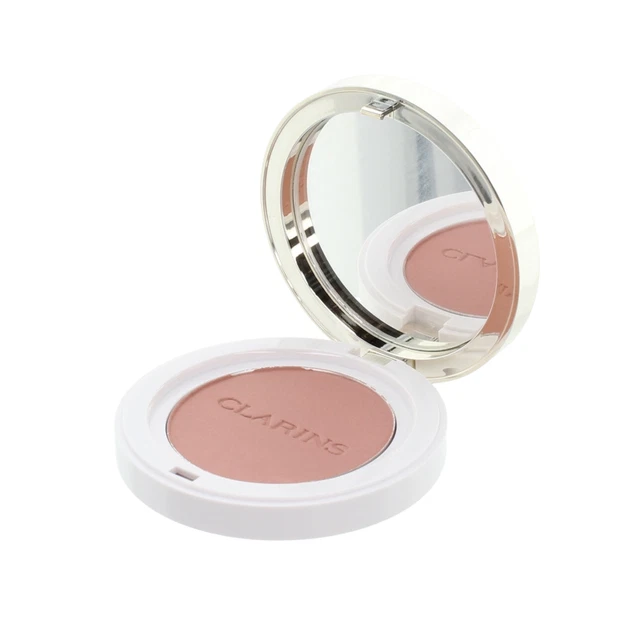 Rubor rosa Clarins brillo y color rubor uso largo 03 rubor rosa descarado