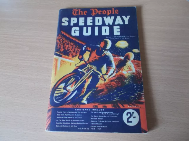 The People Speedway Guide 1947.