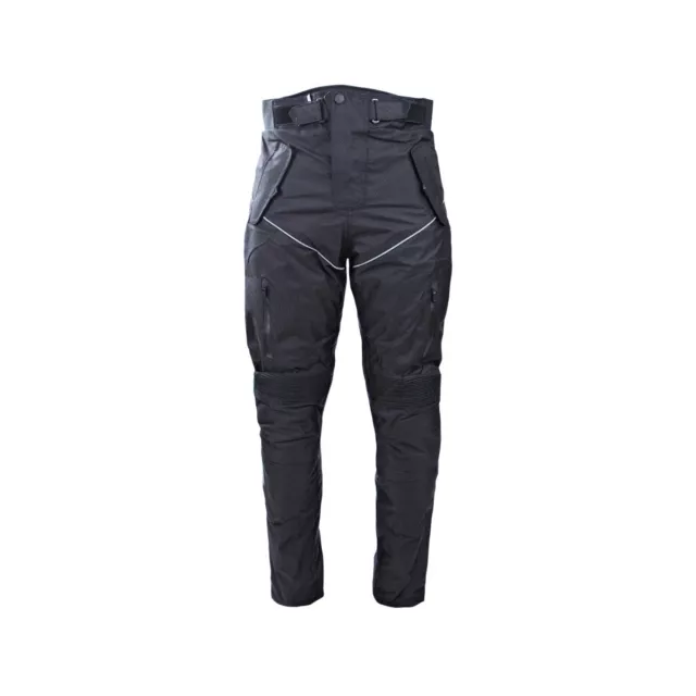 Herren Motorrad Textilhose Motorrad Cordura wasserdicht CE Panzerhose