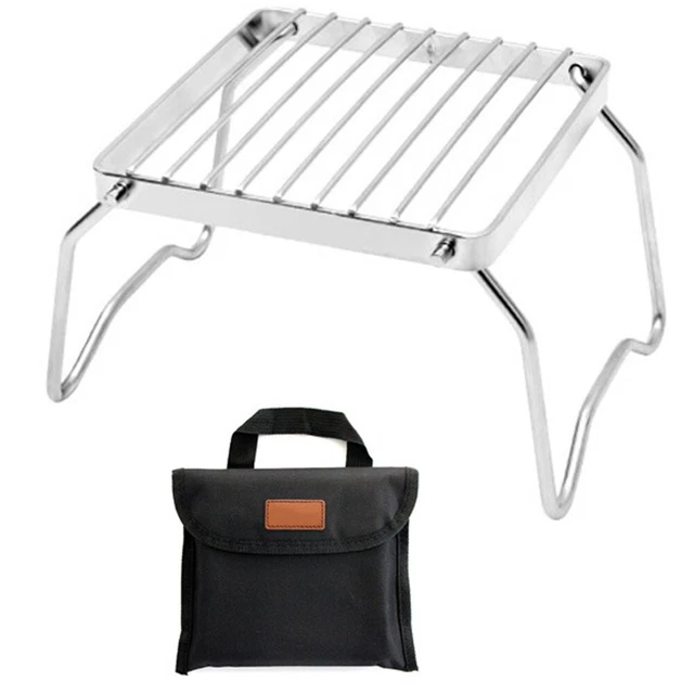 Barbecue Portable Hibachi En Acier Inox - 44x24 Cm - Pour Charbon - Idéal Jardin, Plage, Camping - Neuf