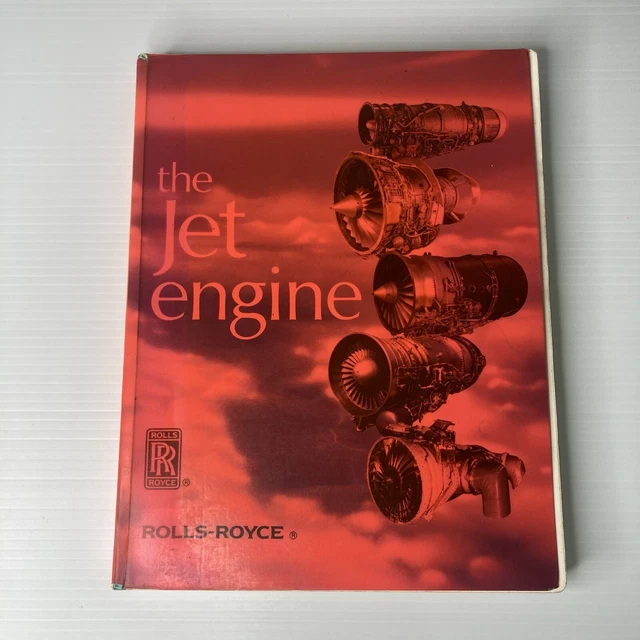 THE JET ENGINE Book by Rolls Royce 1986 Paperback Aviation Aeroplane
