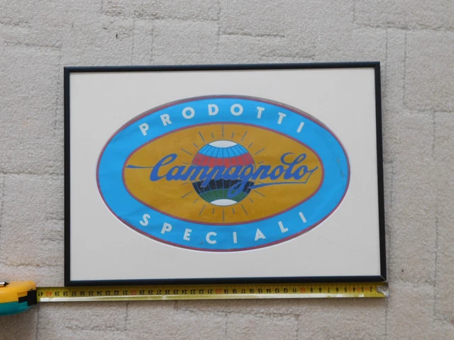 Vintage Campagnolo advertising sticker