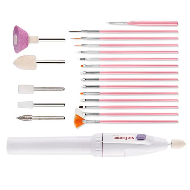 Set trapano per unghie trapano manicure set strumenti unghie perforazione