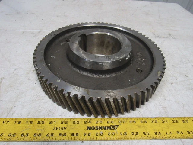 14035 Left Hand Helical Gear 4.750" Bore 14.750" OD 72 Teeth