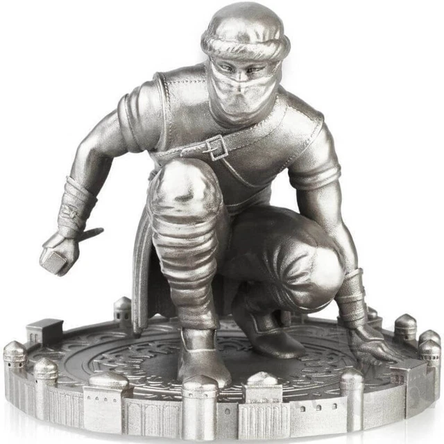 2022 Niue Assassins Nizaris 5oz Silver Antiqued Statue Coin