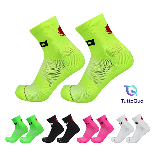 CALZE CALZINI DA Ciclismo Sport Bici Bicicletta Corsa MTB Colorati