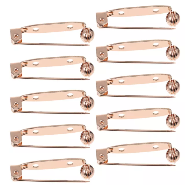 10 piezas accesorios de broche hágalo usted mismo broche de seguridad pin broche accesorios r