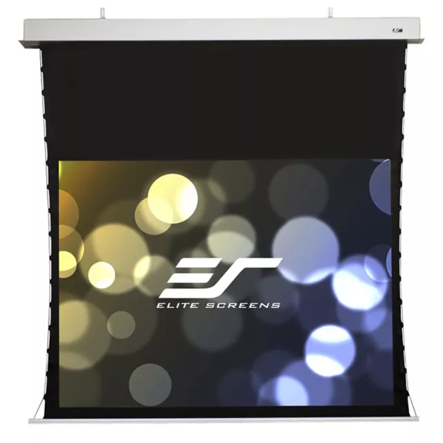 Elite Screens Evanesce Tab-Tension B CineGrey 126"16:9 Electric Projector Screen