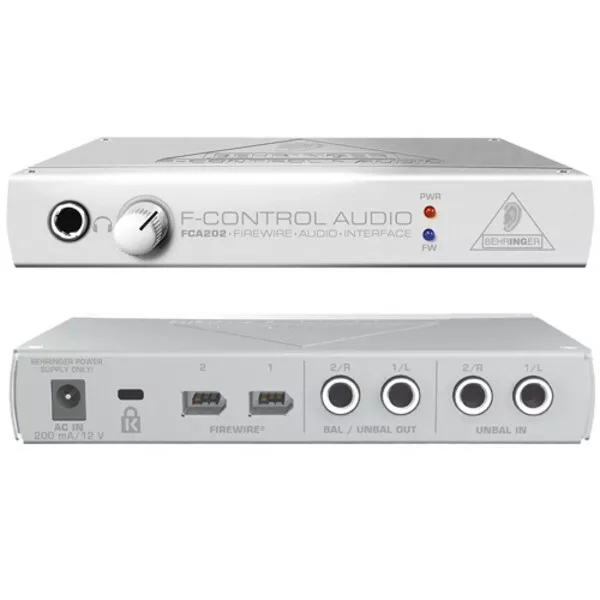 Behringer FCA202 BRAND NEW f control audio interface Firewire!